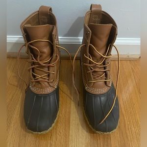LL BEAN Mens Duck Boots Size 10